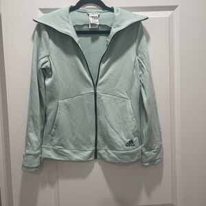 Adidas Women's Light Green Utility Jacket